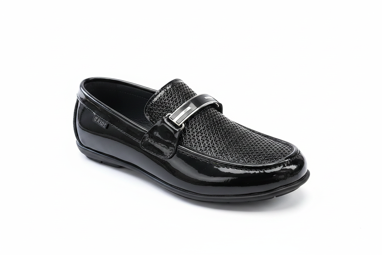 Kids Formal Loafers - Elegant Slip-On Dress Shoes for Boys