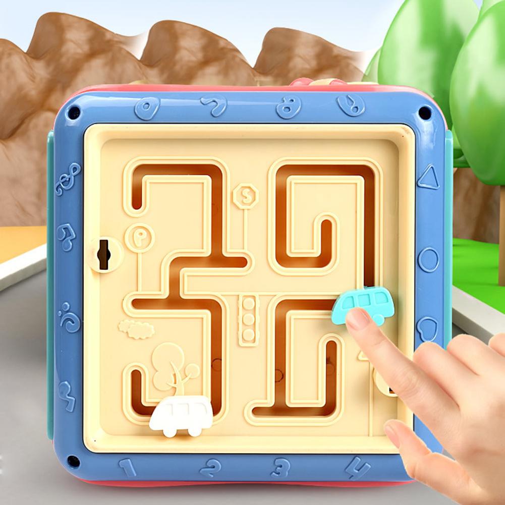 Kids Six-Sided Montessori Cube Toy